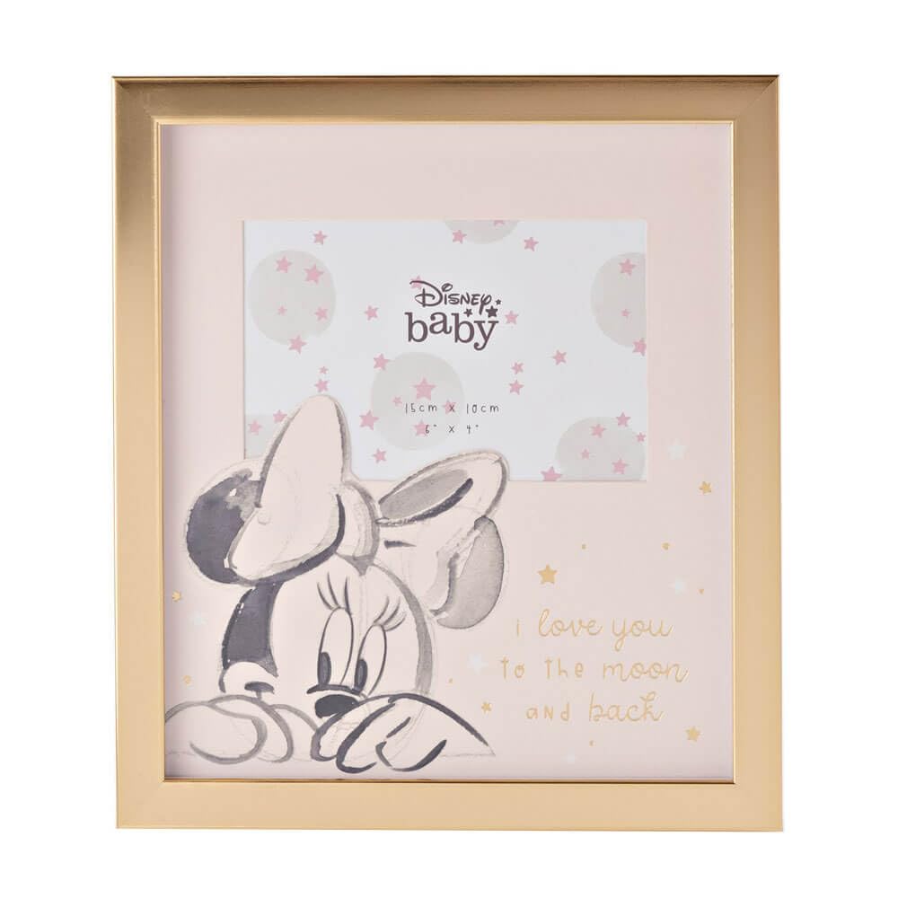 Amazon.com: Disney Baby Gold Foiled Photo Frame - Minnie Mouse 6